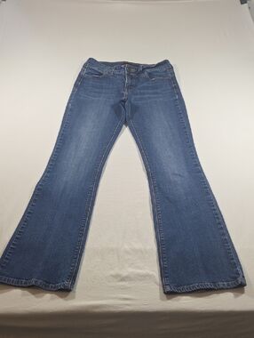 Levis 526 Slender Bootcut Jeans   Women's Medium Blue Flare   Classic Wide Leg